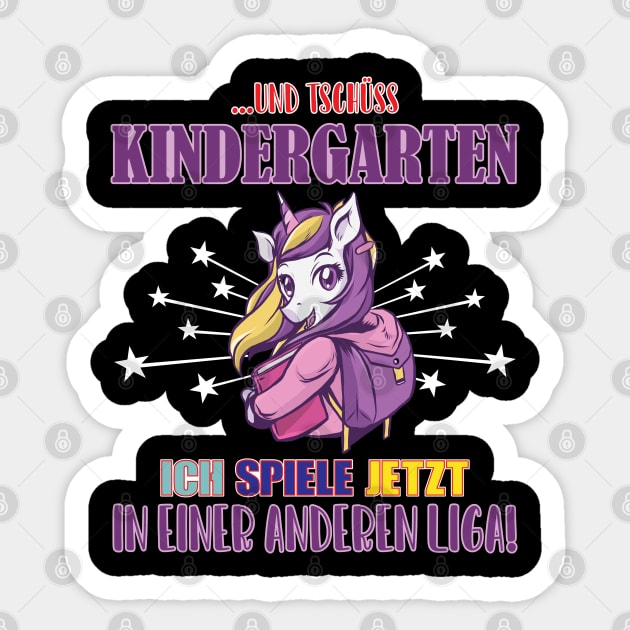 Einschulung Einhorn Sticker by Lin-Eve